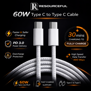 Resourceful 60W Type C to Type C Cable